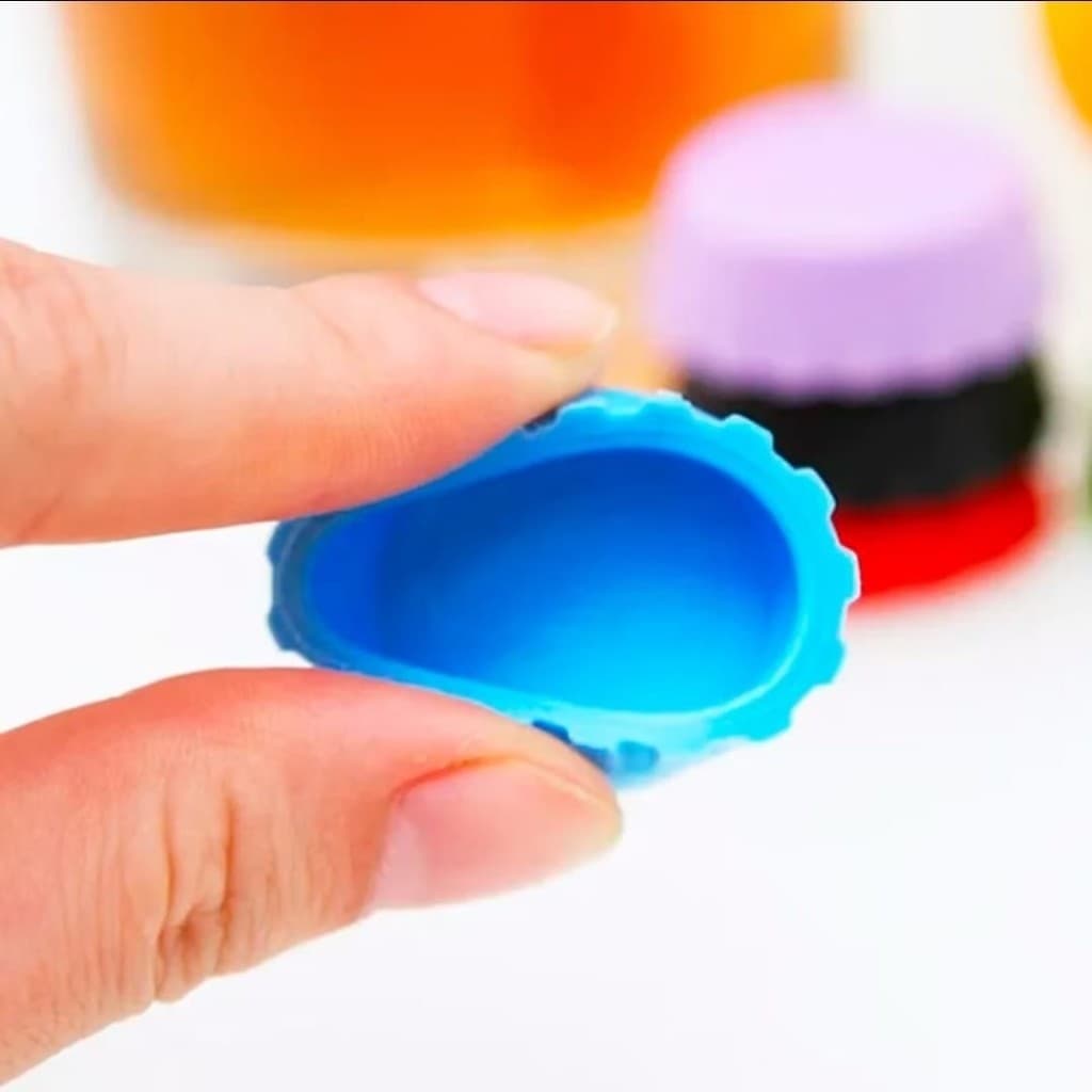 Tampa de Garrafa de Silicone – Vedação Hermética e Reutilizá