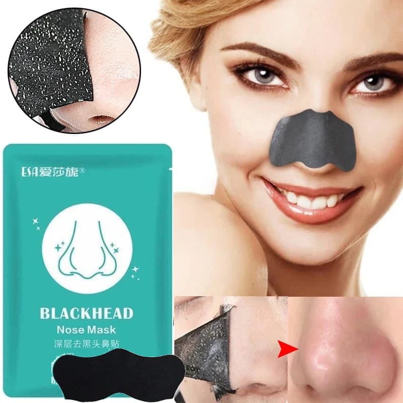 20/30 Peças de Adesivos Removedores de Cravos para Nariz, Máscara Removedora de Cravos, Adesivos Peel Off para Acne e Po