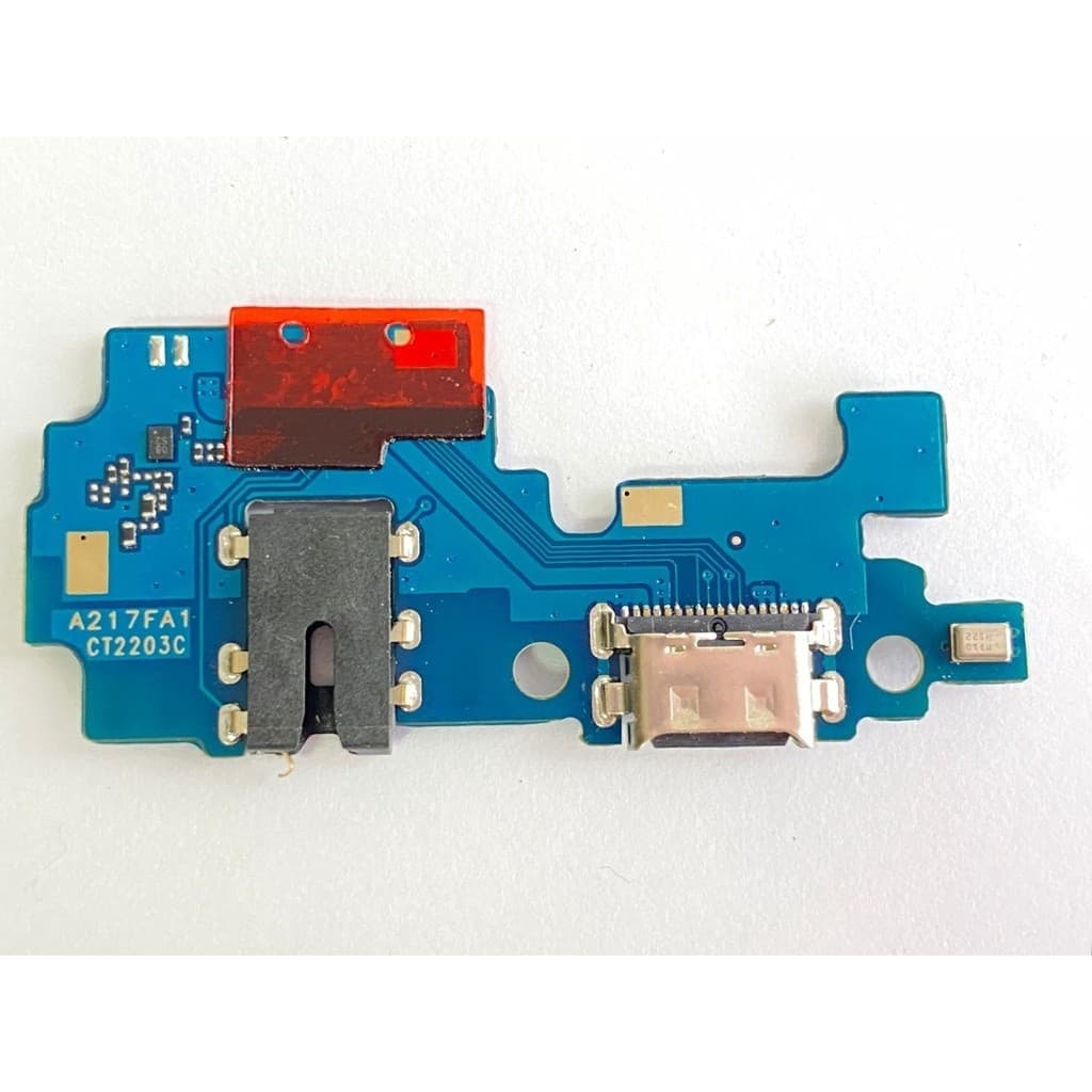 Placa Conector de Carga Compatível Samsung Galaxy A21s Turbo | Peça Nova Reposição