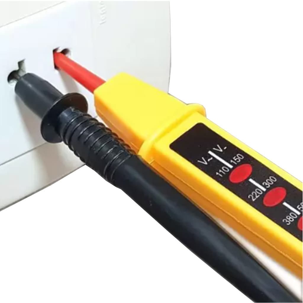 Voltímetro Medidor De Tensão Tipo Caneta 3 Em 1 110/150V - 220/300V - 380/500V