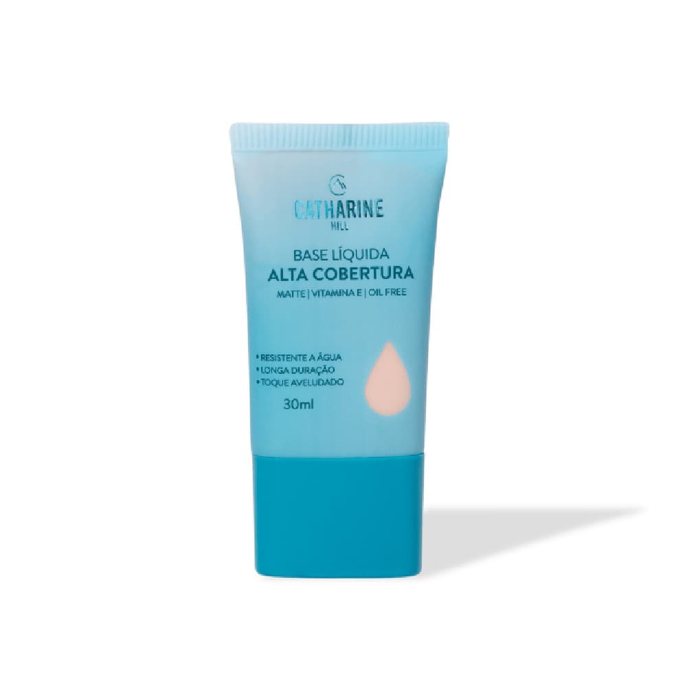 Base Líquida Chill Matte Alta Cobertura Longa Duração 30ml - Catharine Hill NOVA EMBALAGEM