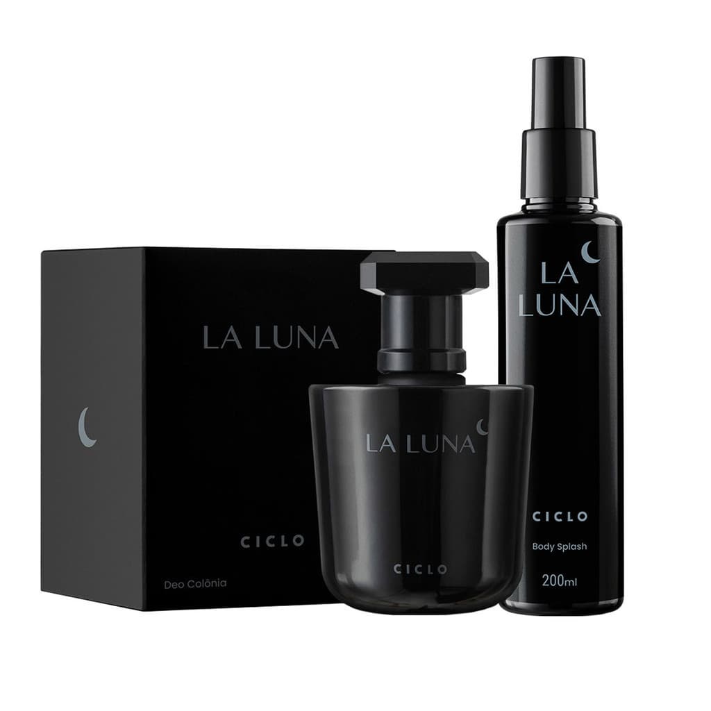 La Luna Ciclo Cosméticos Kit: Colônia Caixa + Body Splash