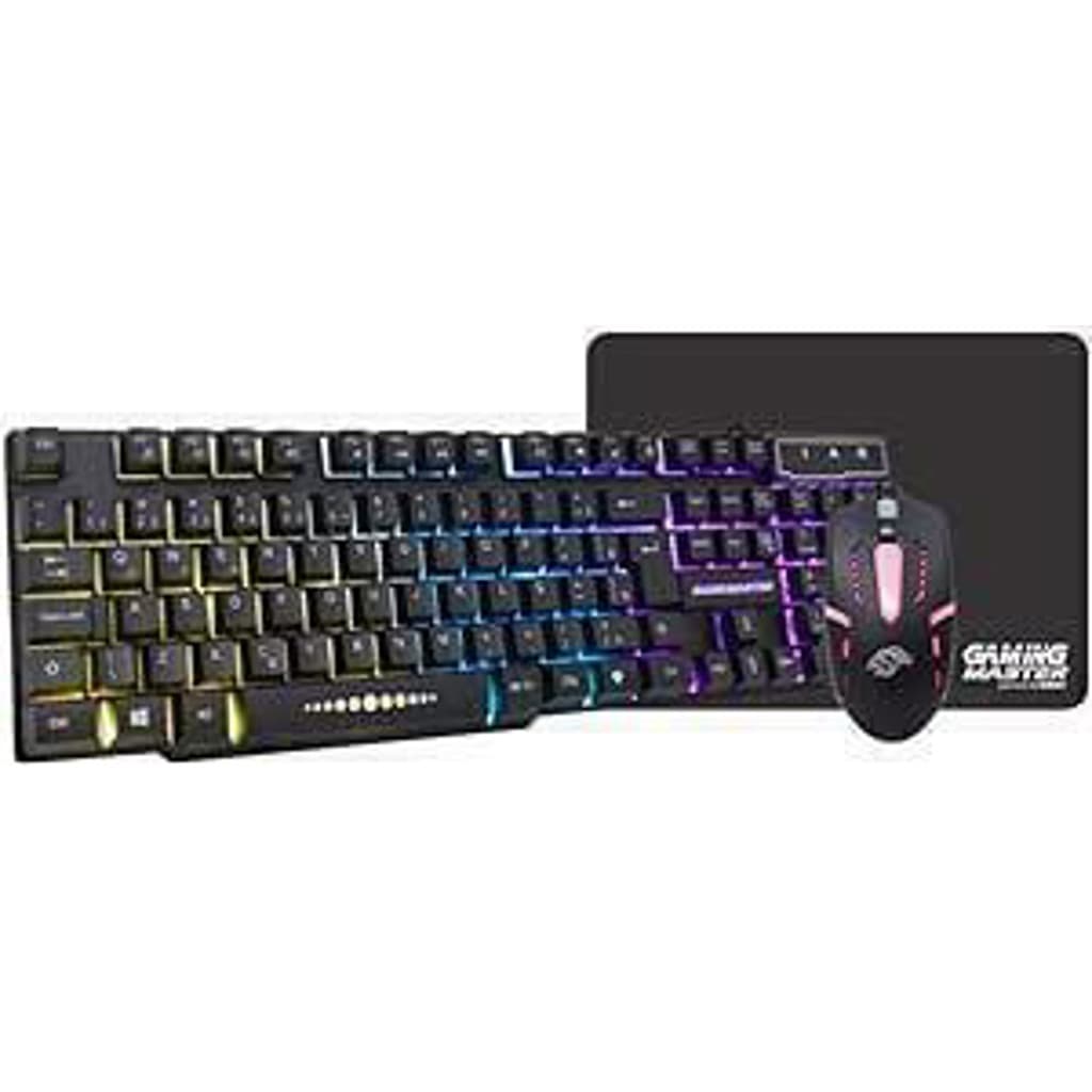KIT GAMER K-MEX, TECLADO KM52 + MOUSE MOA8 + MOUSE