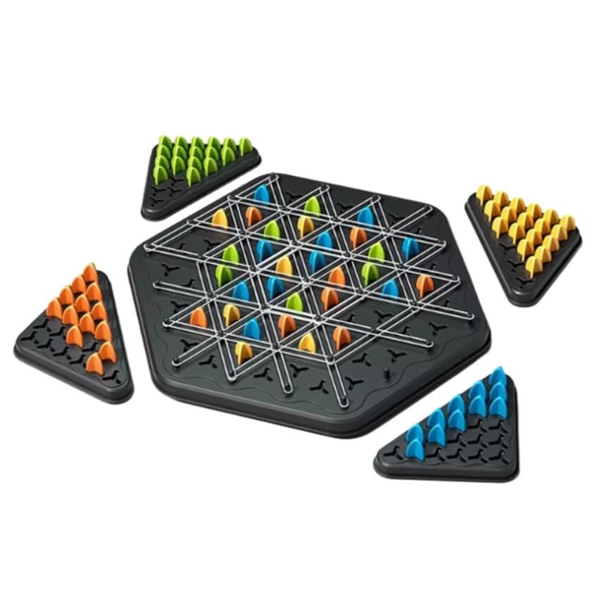 Brinquedo de Tabuleiro interativo Multijogador, Tabela Xadrez Triângulo