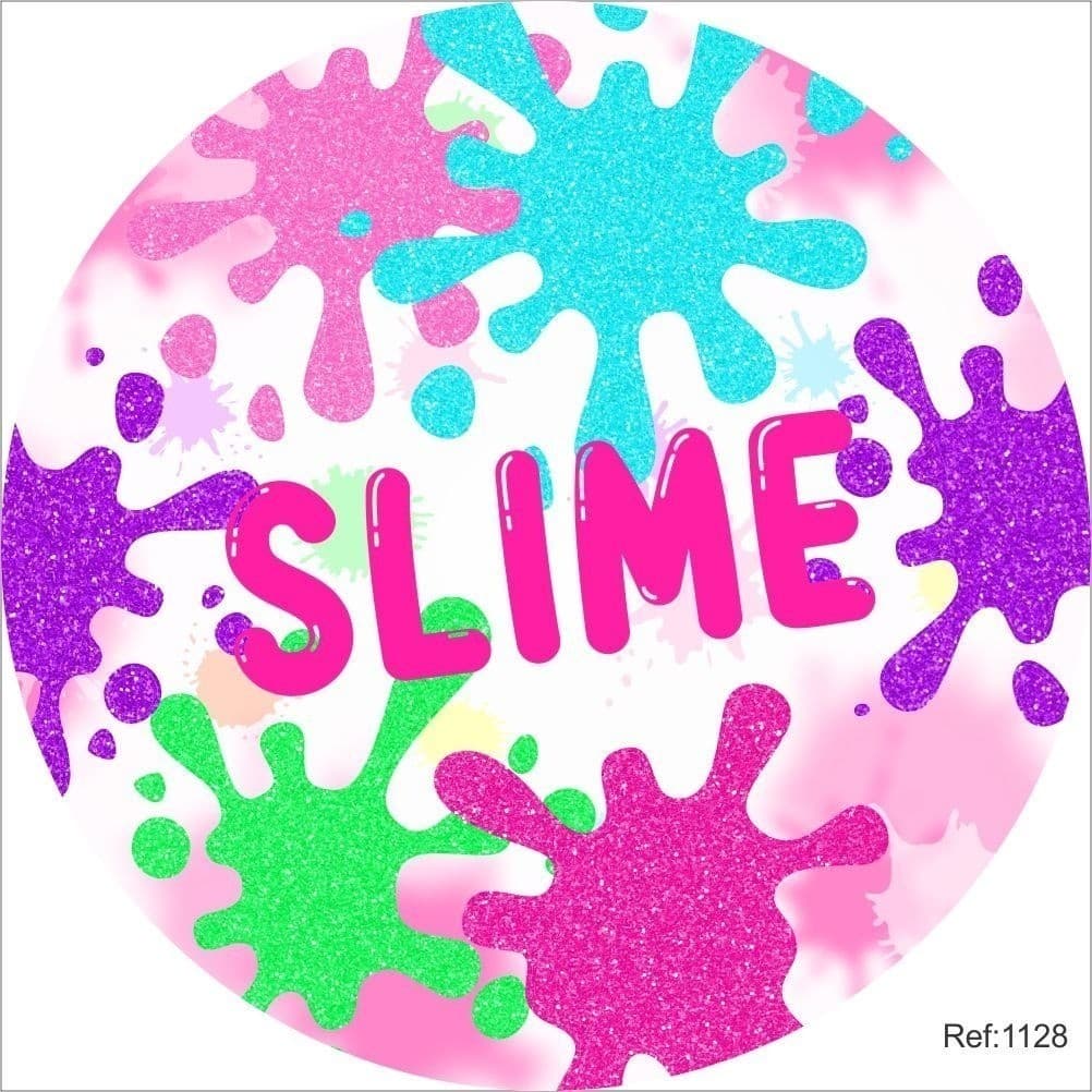Painel Sublimado 3d Slime 1,50x1,50 C Elástico