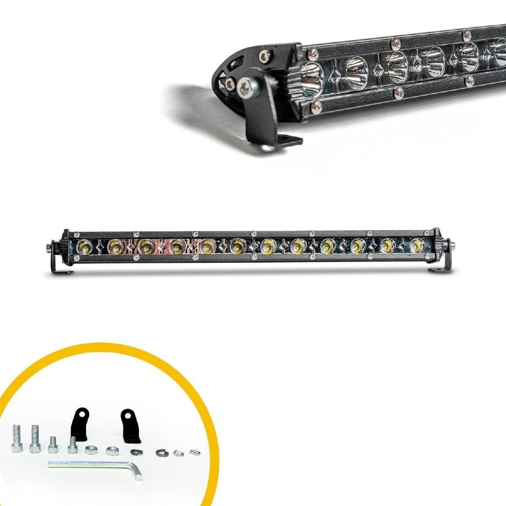 BARRA DE LED 34CM 12LEDs 36W FOCO ABERTO 9-36V 6000K TARPONN