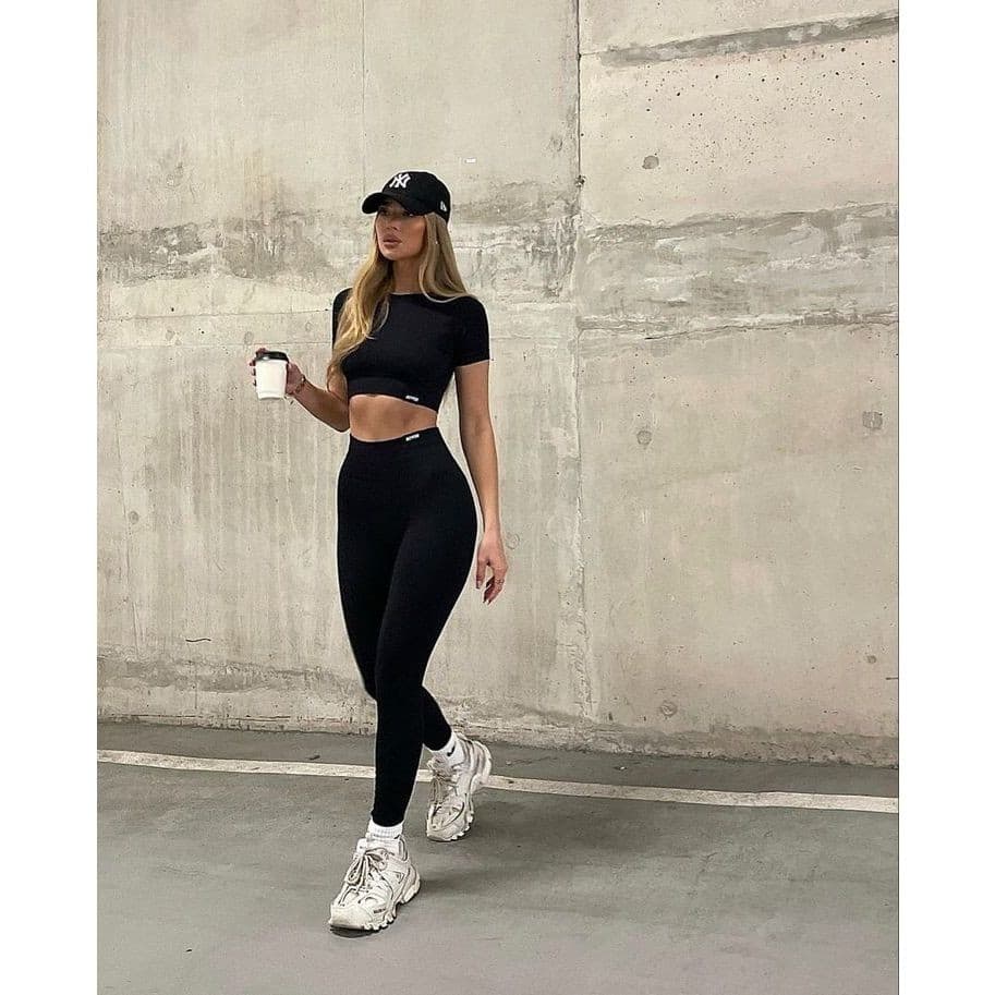 Calça Legging Grossa Não Fica Transparente Academia Fitness 2024