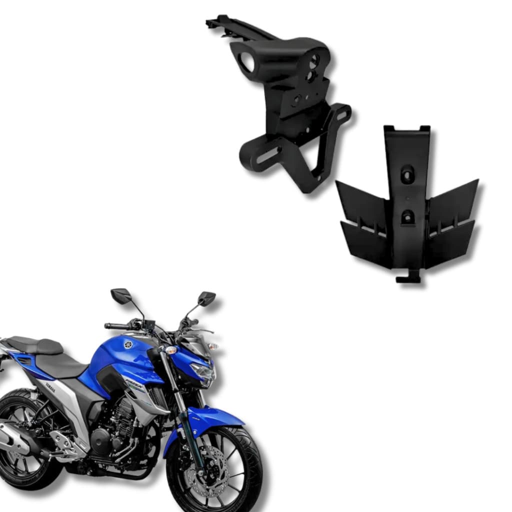 Suporte Placa + Paralama Traseiro B Rabeta Fz25 250 2018-23