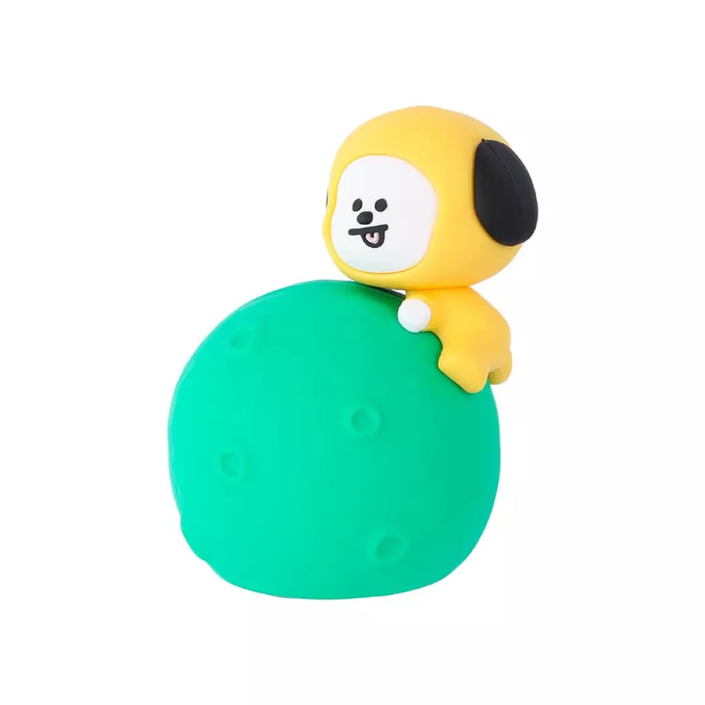 LUMINÁRIA DE MESA NOTURNA MODELO BT21 PLANET PERSONAGEM CHIMMY MINISO