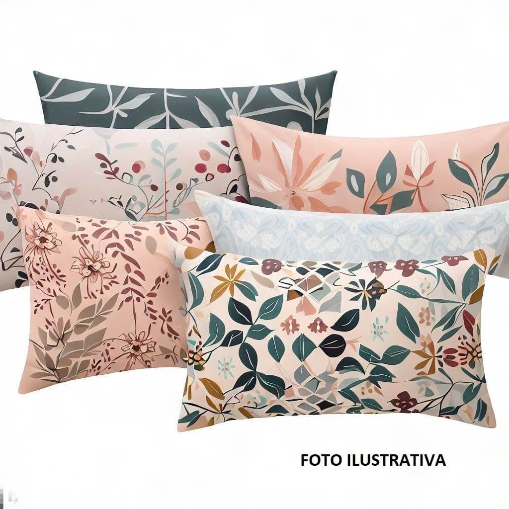 kit com 10 Fronha 5 Pares para travesseiro com acabamento na   bainha  Tamanho  50 X 70/cm  180 Fios  *SEM ZIPER*