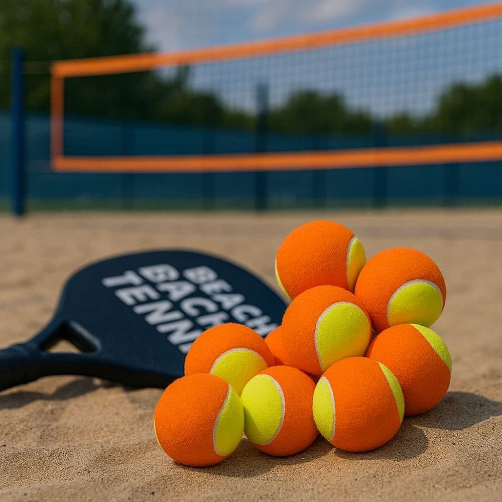 10 Bolas Beach Tennis Profissional Bolinha Praia Alta Qualidade