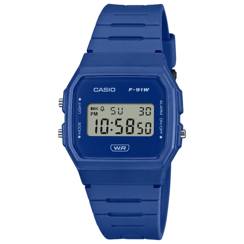 Relógio Casio Unissex Digital F-91WB-2A1DF