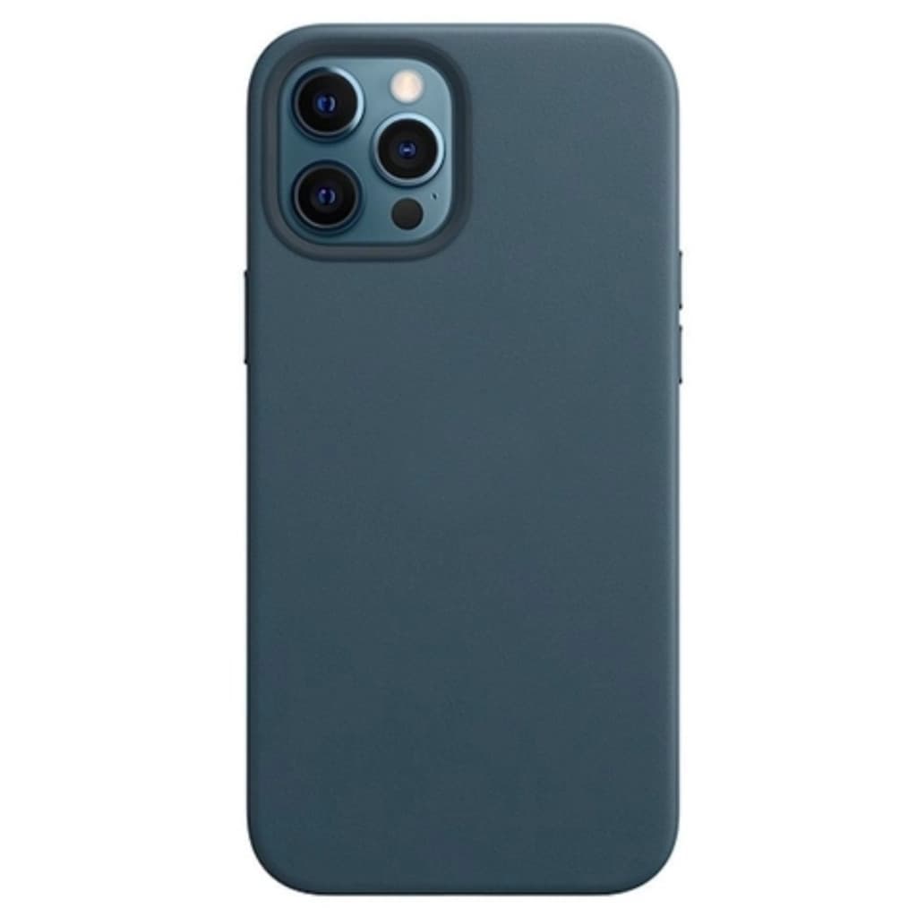 Capa Capinha Para iPhone 12 Pro Max Azul Petróleo