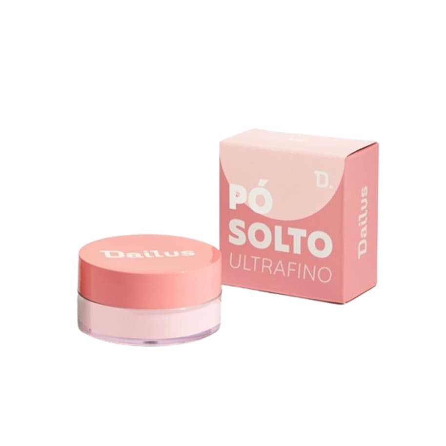 Pó Solto Ultrafino Rosa Dailus Toque Aveludado 15g Lançamento
