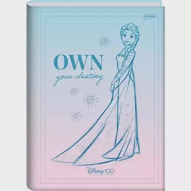 CADERNO BROCHURÃO DISNEY 100 ANOS 80 FS JANDAIA