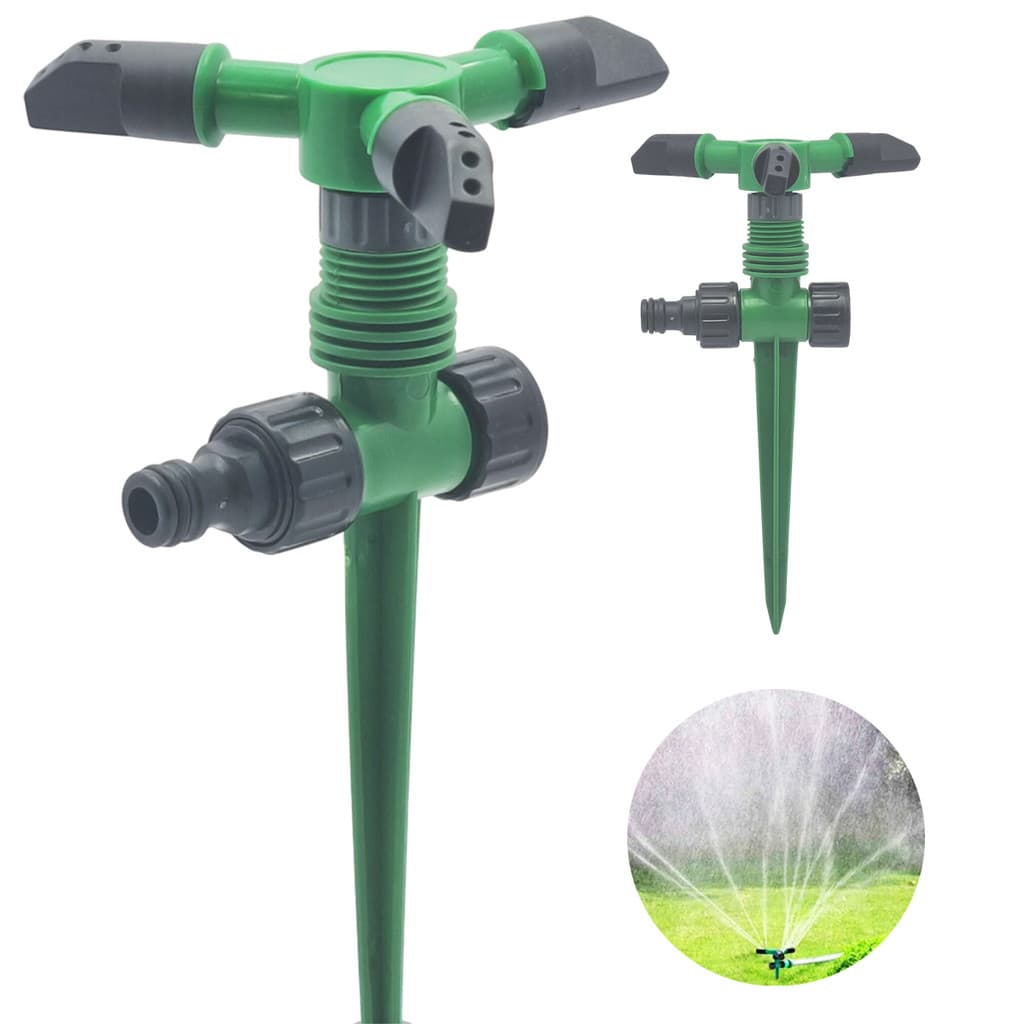 Kit 4x Aspersor Irrigador Para Grama Jardim 360 Graus Auto