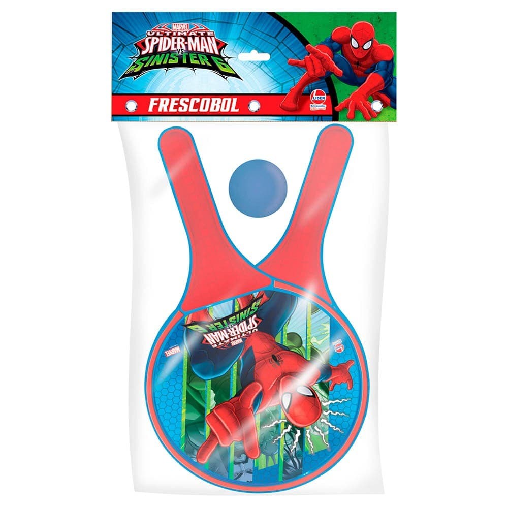 Beach Tennis Frescobol Brinquedo Infantil 2 Raquetes 1 Bolinha Lider Brinquedos