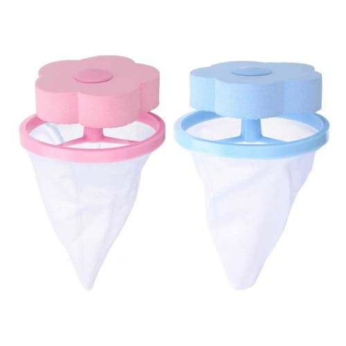 Coletor Flutuante De Pelos Fiapos Para Máquina De Lavar Roupa Filtro Reutilizável