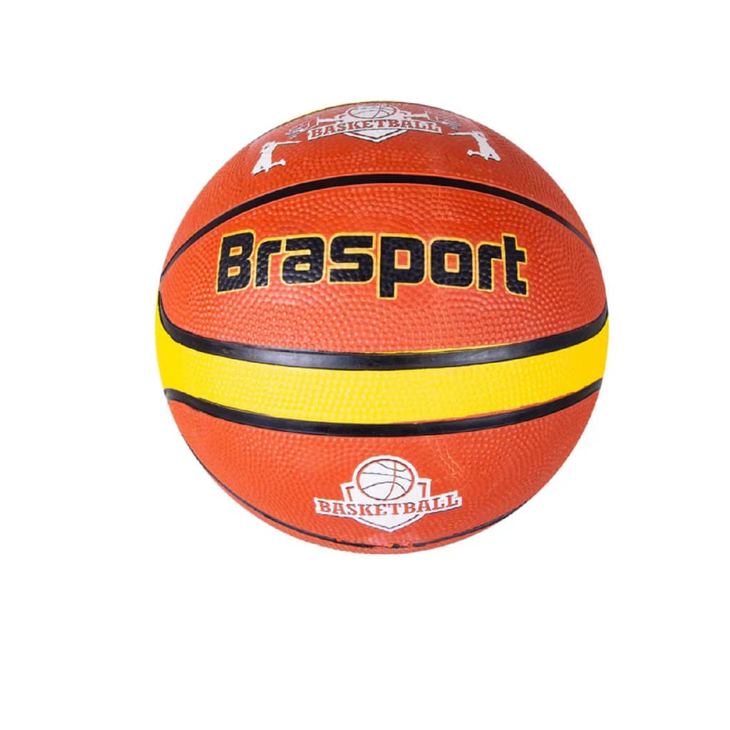 Bola De Basquete Brasport Tamanho Oficial Caramelo