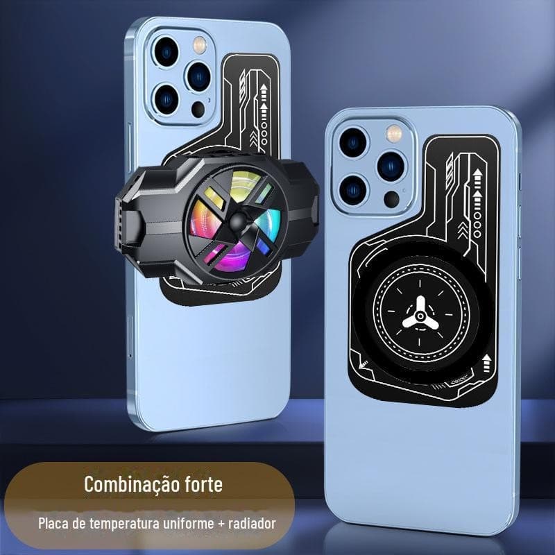 Etiqueta Térmica Placa De Resfriamento Gamer  para Cooler refrigerador celular  Memo Black shark Top
