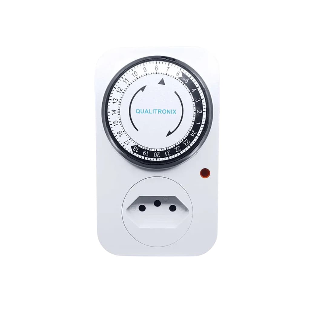 TIMER ANALÓGICO  QUALITRONIX QTA01 TOMADA
