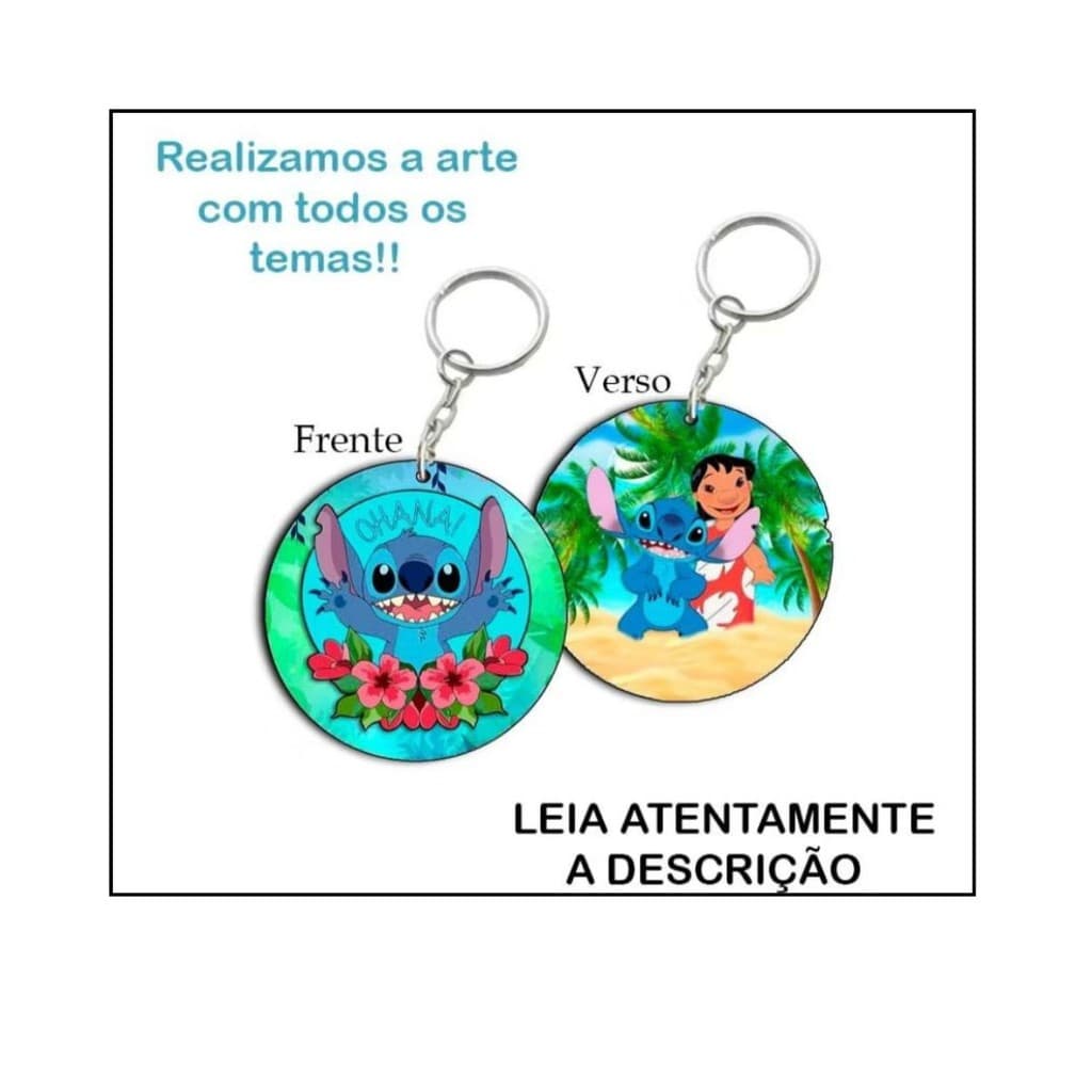 Chaveiro MDF Sublimado Personalizado – Qualquer Tema ou Foto | Lembrancinha e Presente Criativo