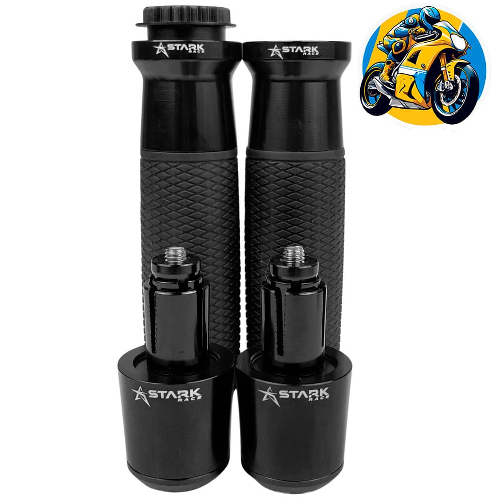 Kit Manopla Peso Esportivo Luva Punho Universal Moto