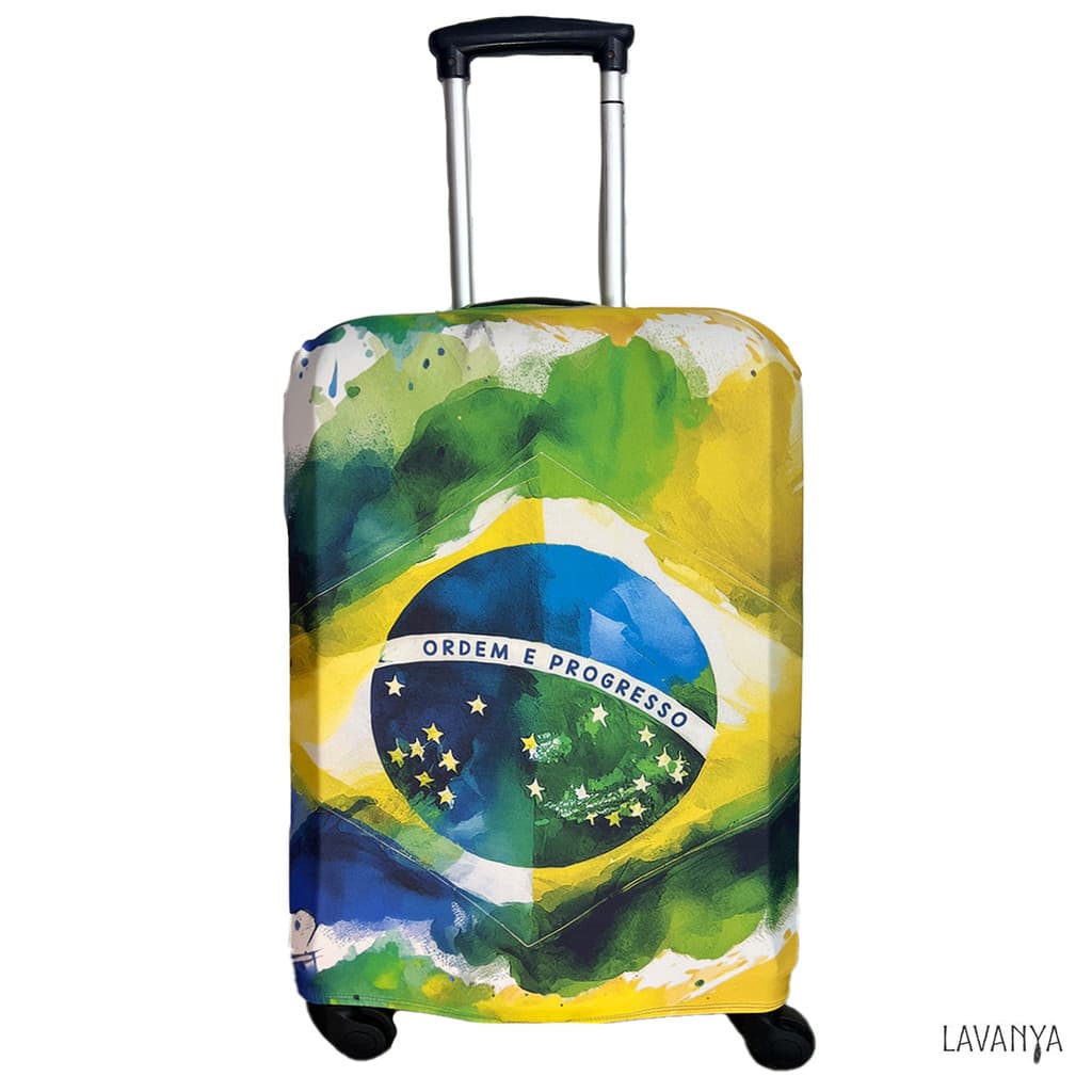 Capa de Mala Bandeira Brasil (versão aquarela)