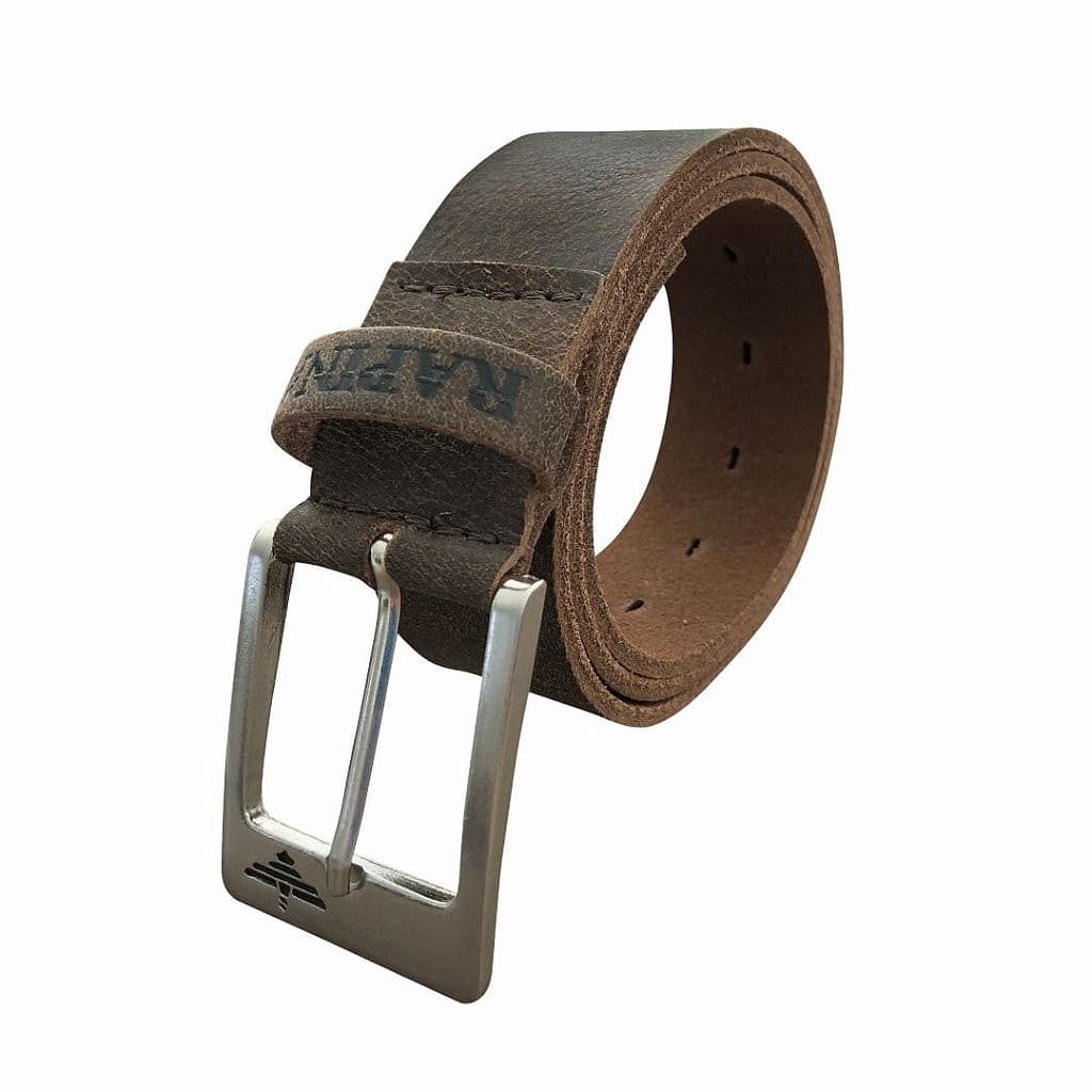 Cinto Couro Marrom Old West 2.0 Rapina