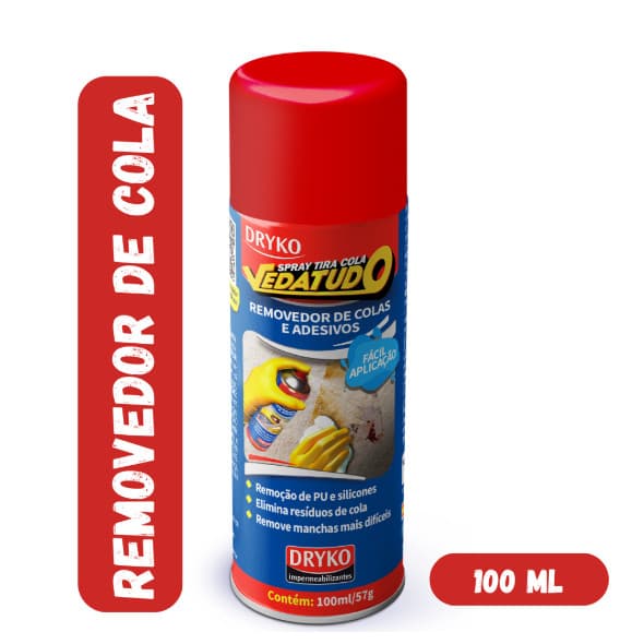 Removedor De Colas e Adesivos Pu E Silicone 400 Ml Remove Tudo - Dryko