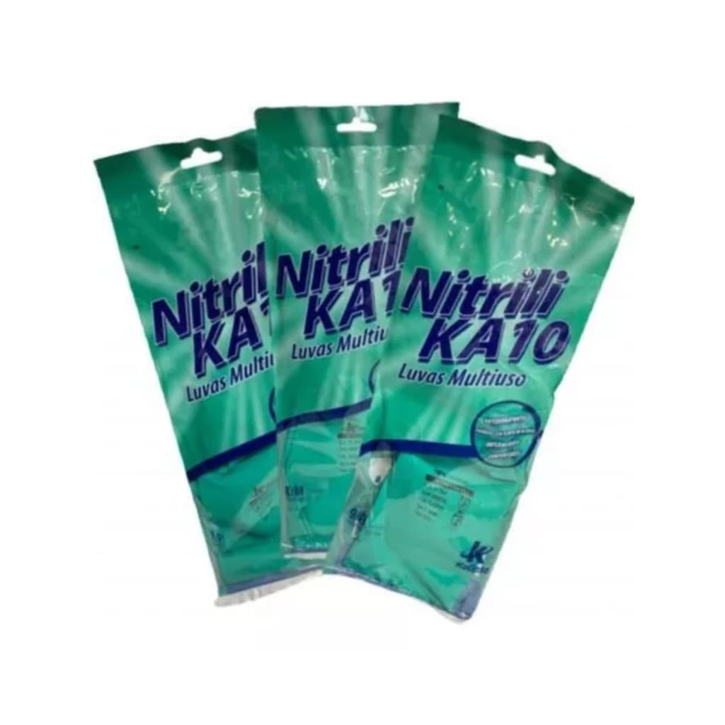 Kit 4 Pares Luva Nitrilica Kalipso Ka 10 CA 11769