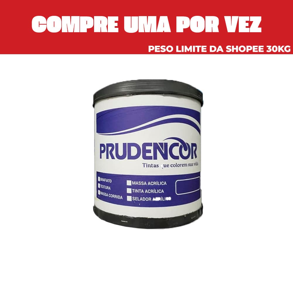 MASSA CORRIDA PVA PRUDENCOR 20KG BARRICA