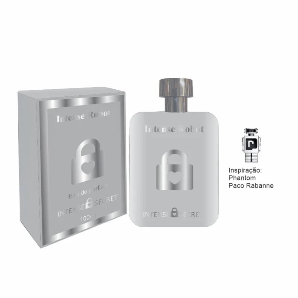 Eau de Parfum Masculino Intense Robot 100ml - Intense Secret