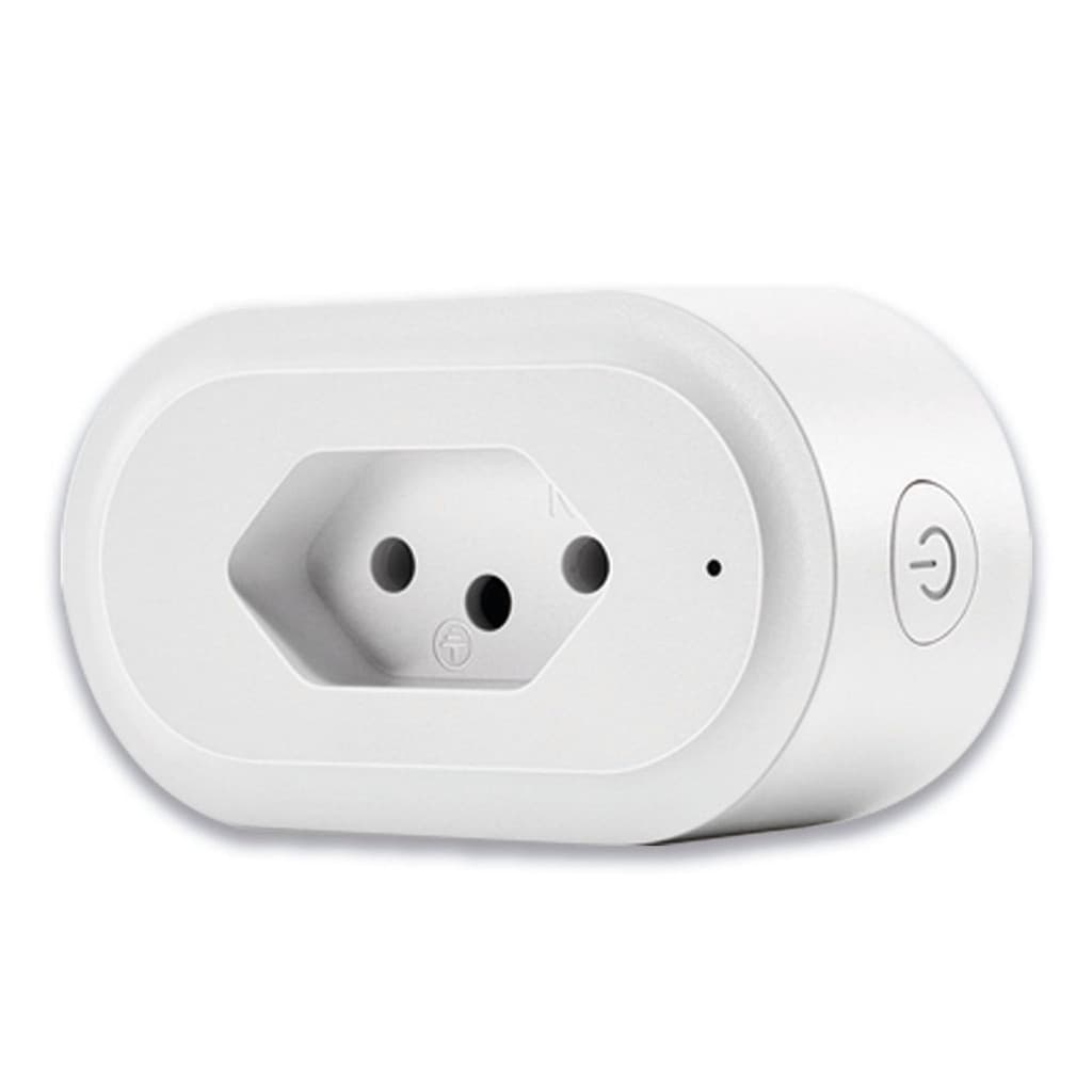 Tomada Inteligente Wifi Adaptador Smart Socket 20A 10A Suporte Smart Life App control Alexa Casa PC