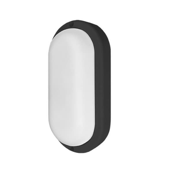 Arandela Luminária Tartaruga Phare Externa Led 24w Preta 6500K