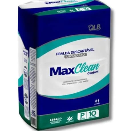 FRALDA GERIATRICA MAXCLEAN P 10X12