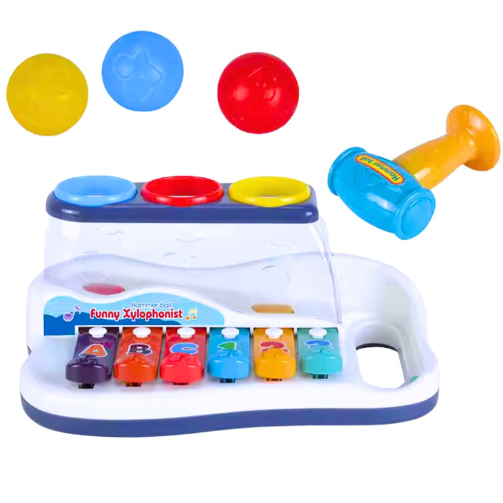 Brinquedo Musical Xilofone Infantil Divertido Com Acessórios -  Castela