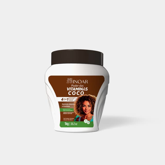 Inoar Creme Poder das Vitaminas Coco 1Kg
