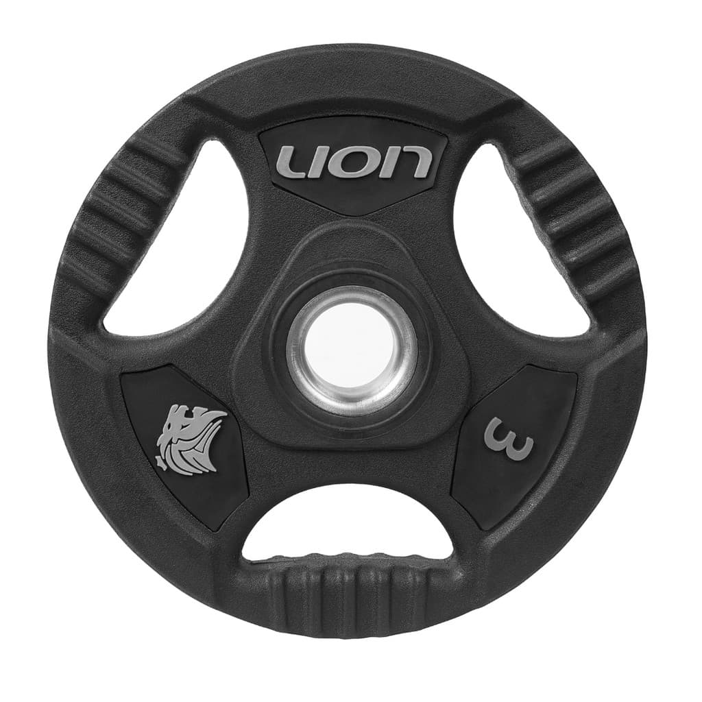 Anilha Lion p/ Barra e Halteres 3 kg Profisisonal Standart