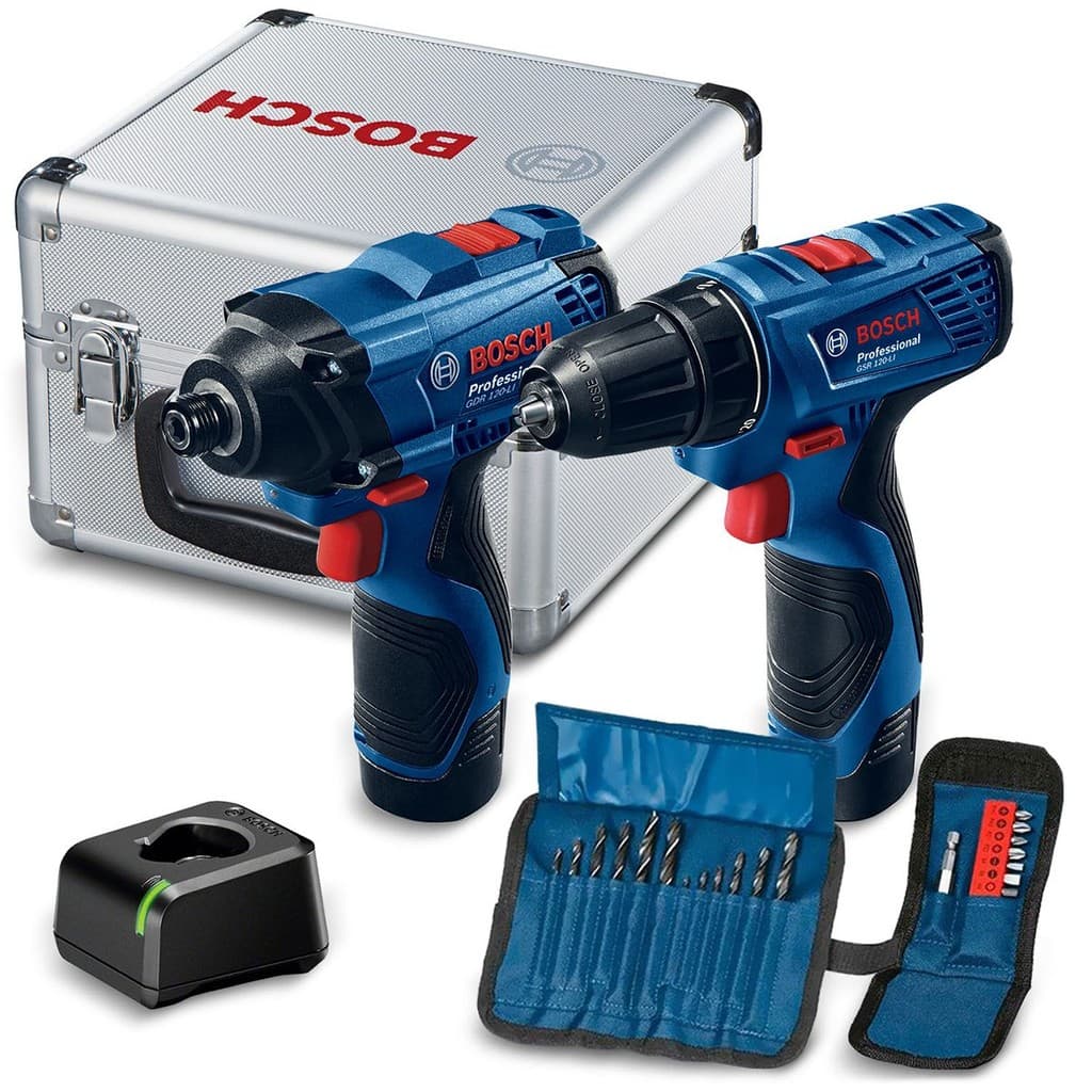 Combo Furadeira GSR-120Li + Chave de Impacto GDR-120Li Bosch