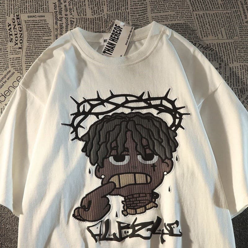 Nova Moda Americana Hip Hop Camiseta Manga Curta Masculina Envio Já