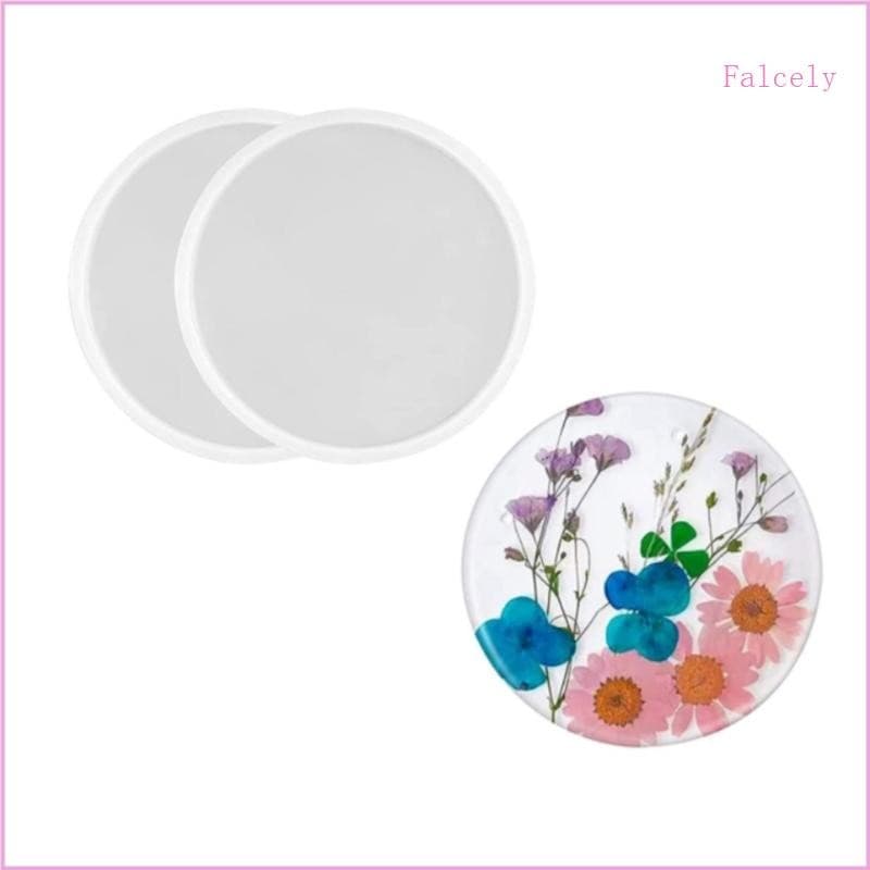 Moldes Resina Bandeja Redonda Molde Silicone Forma Fundição Epóxi Para Esteira