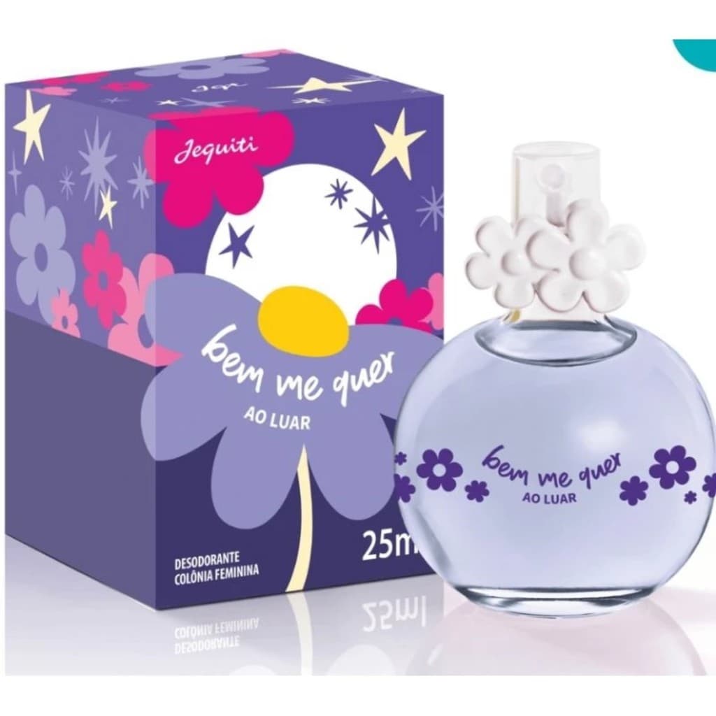 Deo Colônia Feminina 25ml Bem Me Quer Ao Luar - Jequiti