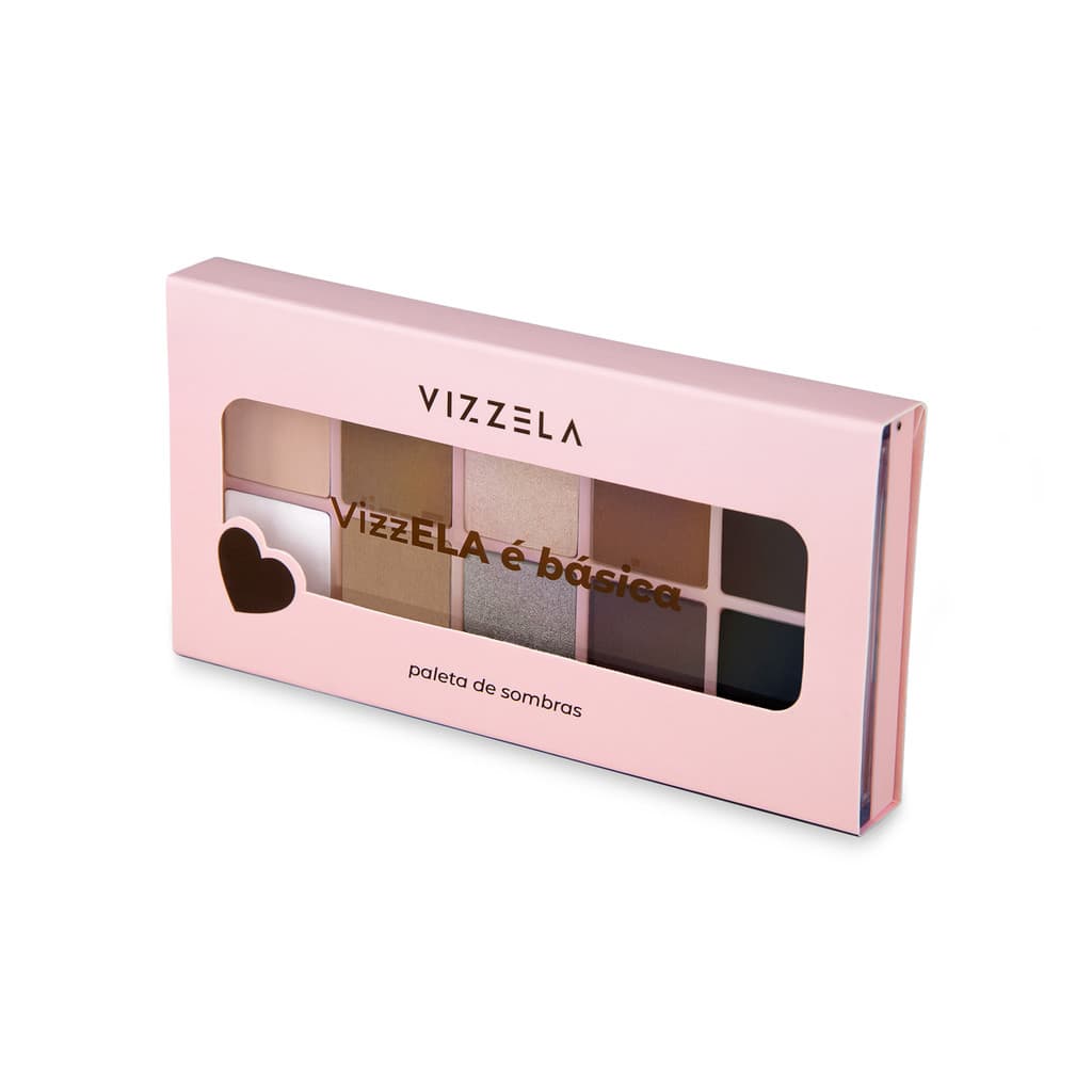 Paleta de Sombras - Ela é Básica - Vizzela