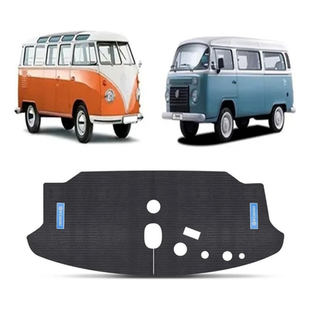 Tapete  Especifico VW Van Kombi 1 PÇ 1975 76 77 ... 03 04 2005 PVC