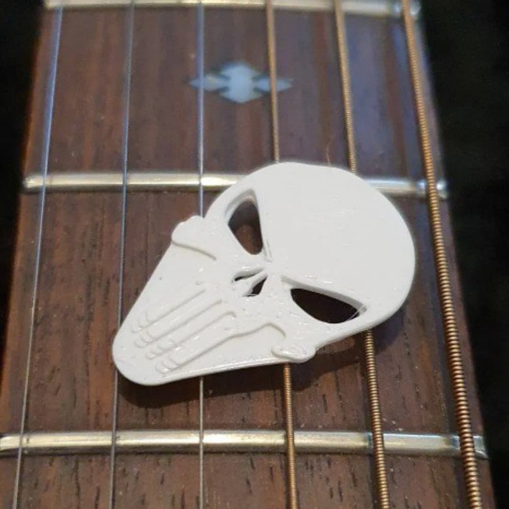 Palheta CAVEIRA SKULL Violao Guitarra Instrumentos Musicais e acessorios