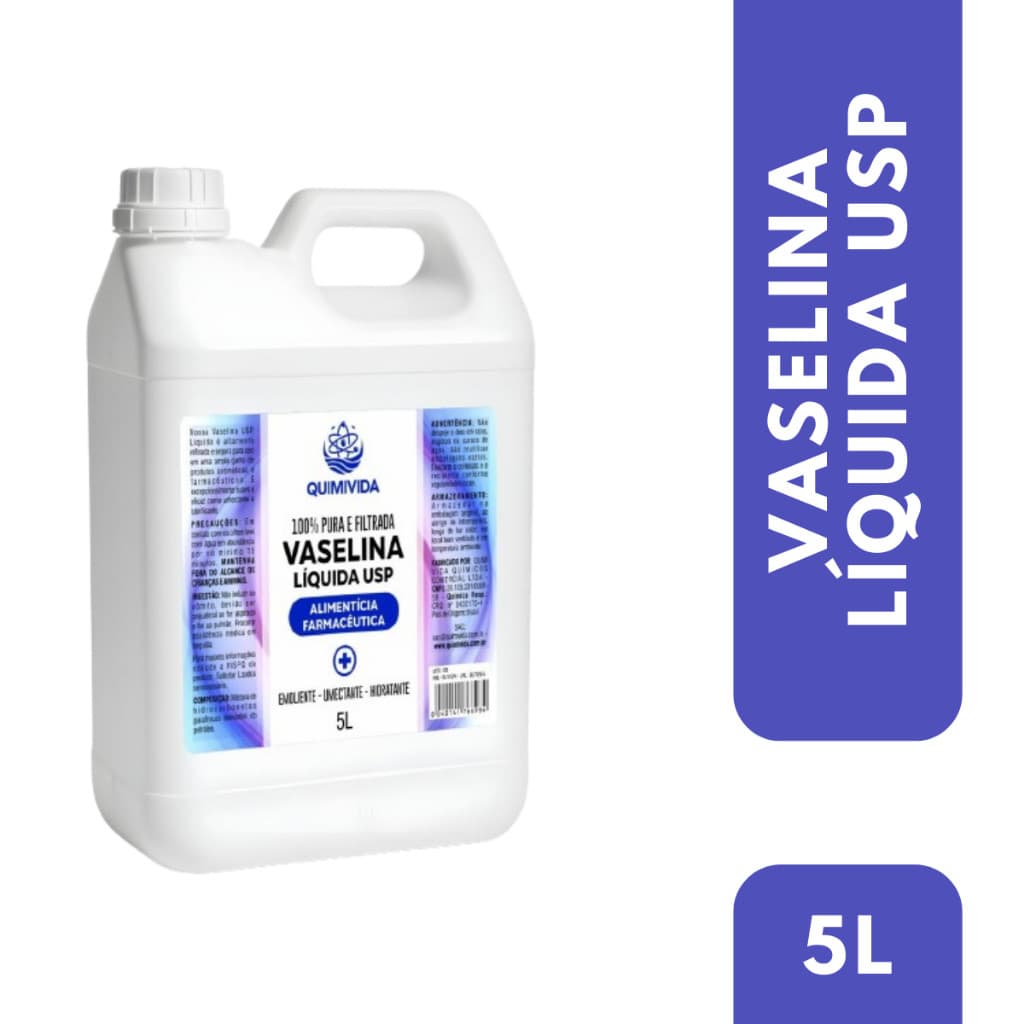 Vaselina Líquida 5 Litros Industrial e Automotiva Limpa Protege
