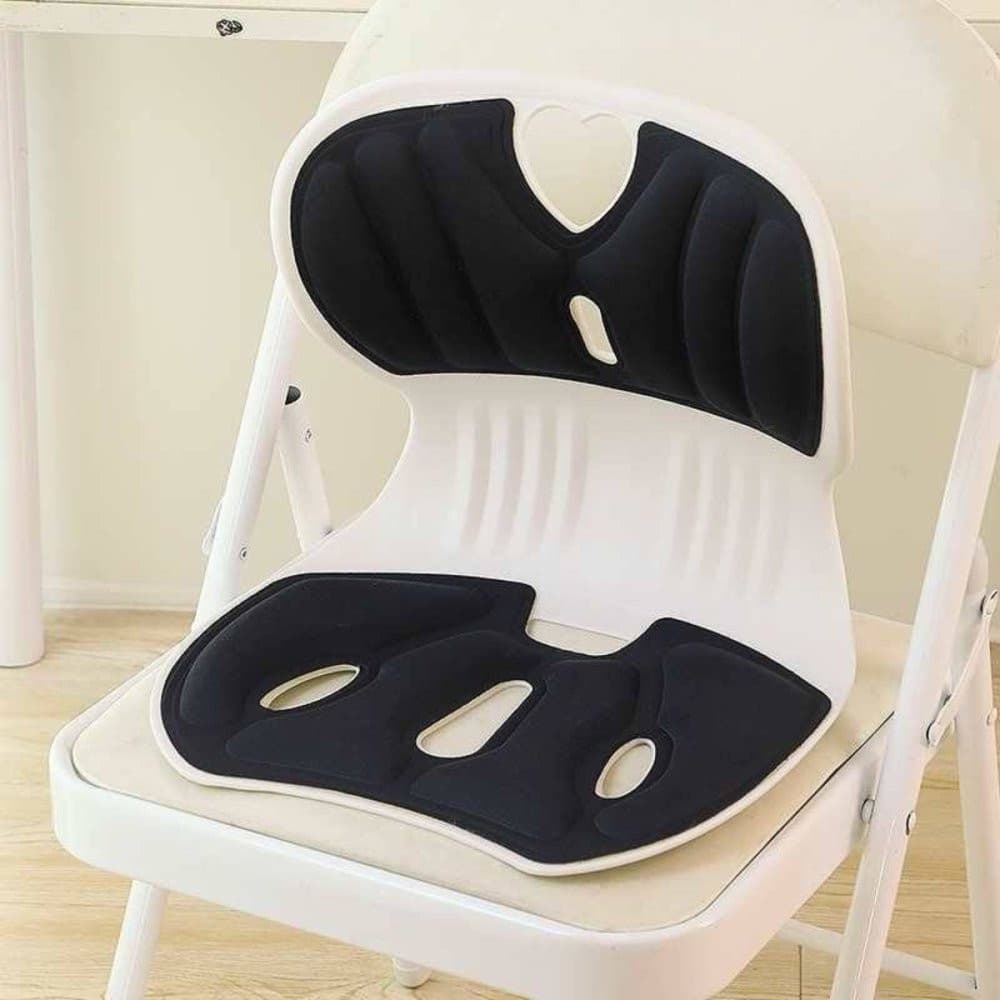 Cadeira Assento Ergonômico Estofado Com Apoio Lombar Correção de Postura Cadeira Apoio Lombar Almofada de Assento