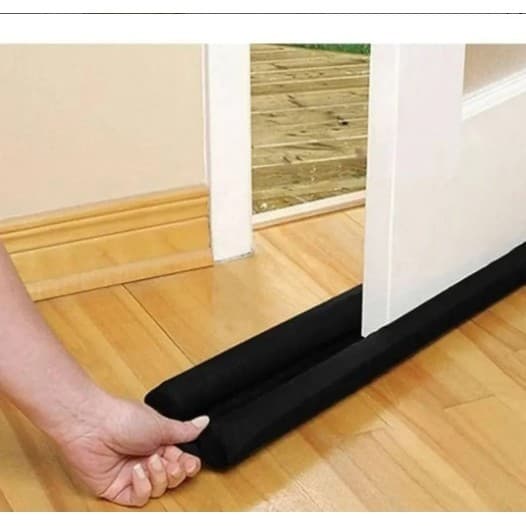 Veda Porta Duplo 80cm Ajustável Protetor de Porta Contra Insetos e Animais Peçonhentos