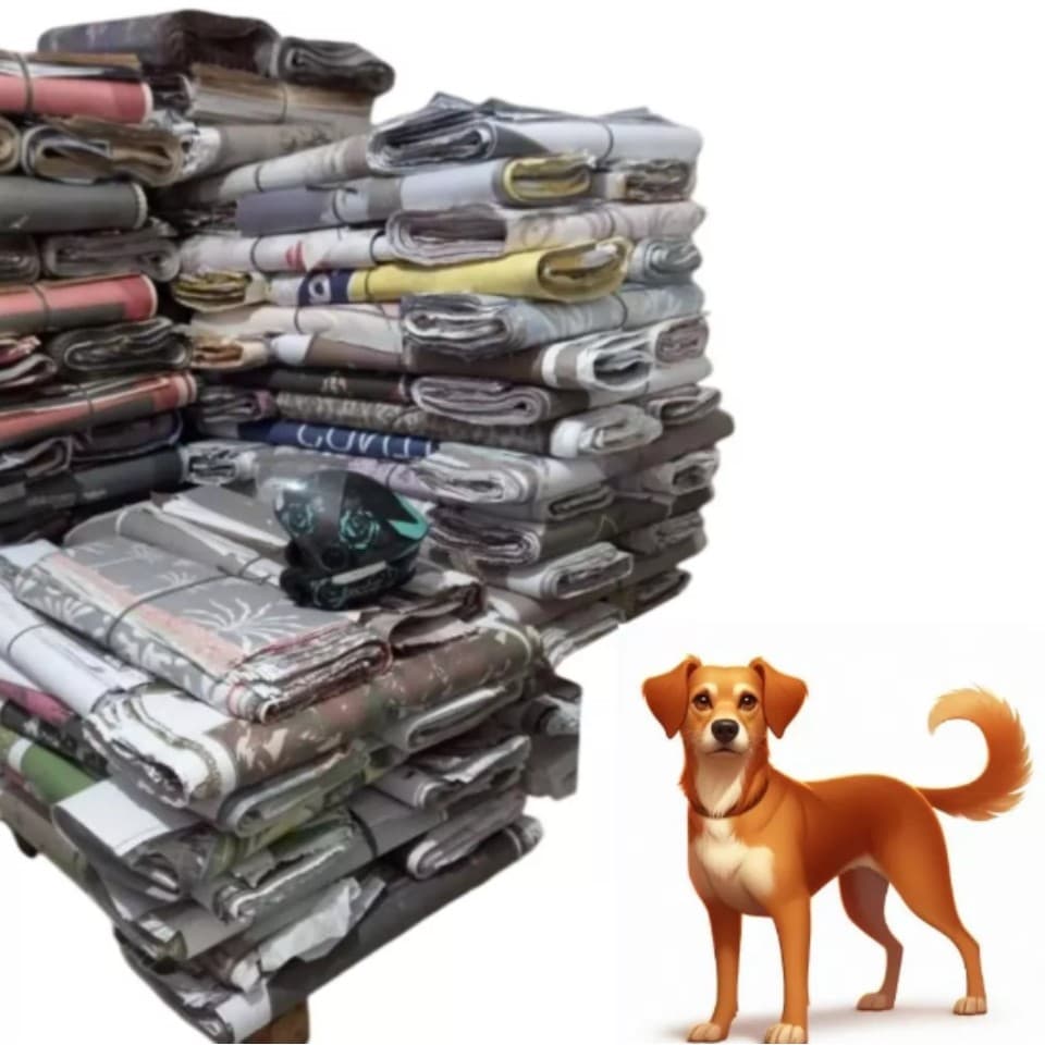 Tapete Jornal Para Pet 3kg Descartável Super Absorvente Prático Higiênico